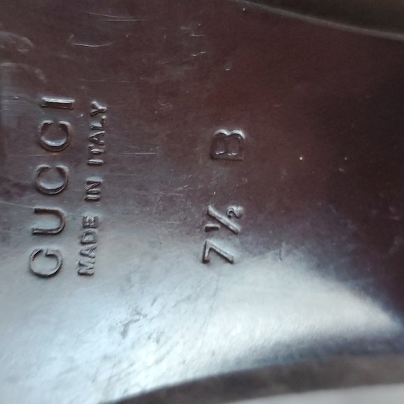 GUCCI SUEDE VINTAGE SHOES - Picture 11 of 15